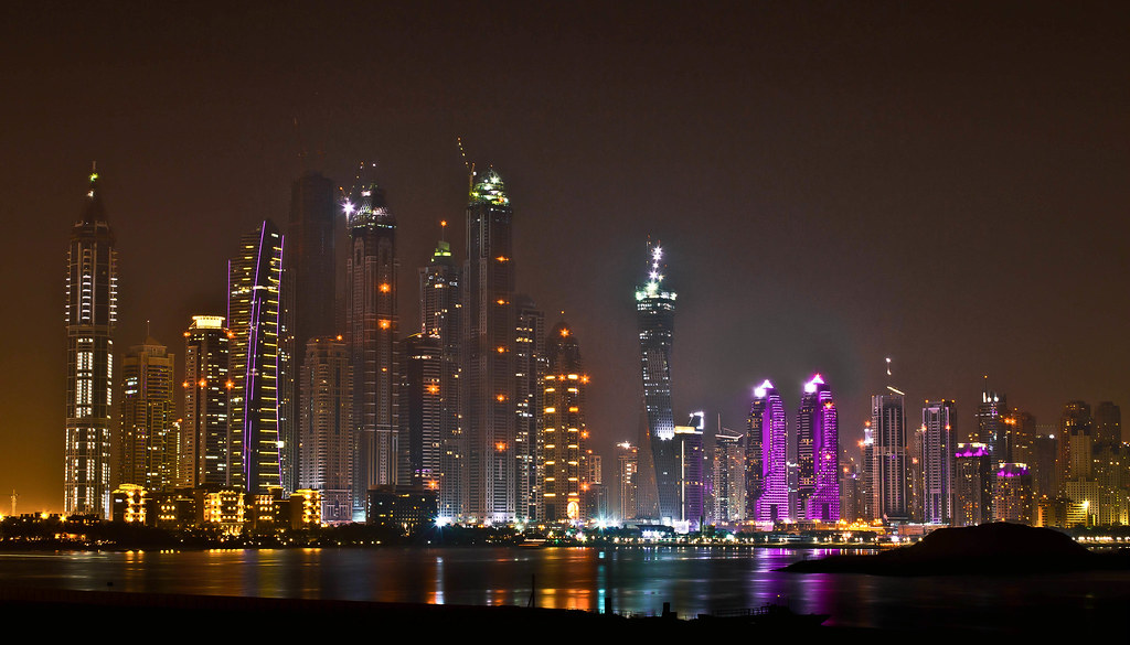 Colorful Skylines @ Dubai by || Msh3L Alomran ||