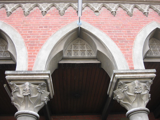 Art Nouveau Corinthian Capitals and Boarded Ceiling of the Former Congregational Church – Corner Mair and Dawson Streets, Ballarat