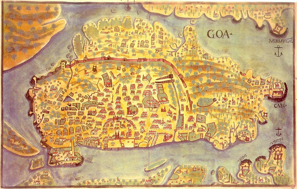 Old map of Goa | Frederick Noronha fredericknoronha1@gmail.com | Flickr