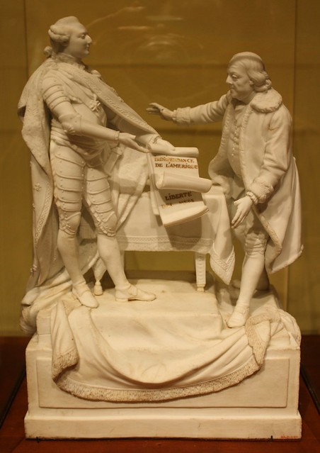 Louis XVI and Franklin, 1780/85