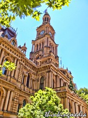 Sydney Town Hall c.1889