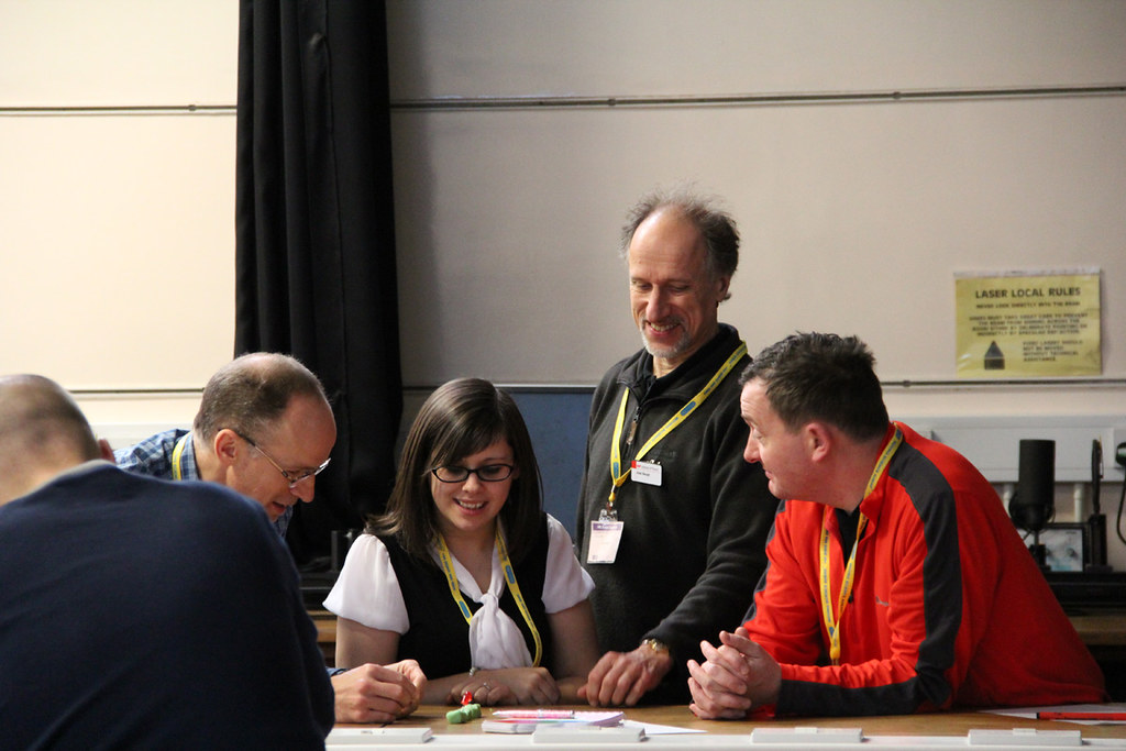 Alan Baugh working with delegates at the ASE Annual Confer… | Flickr