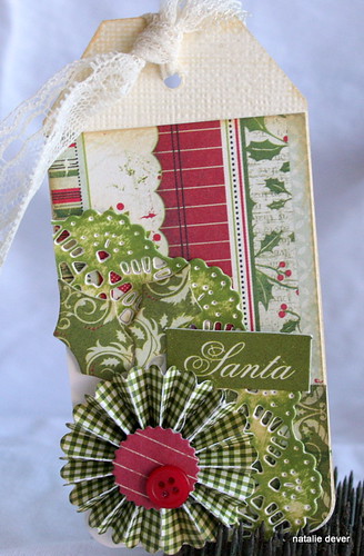 Natalie Dever, Wonder Christmas tag | Authentique Paper | Flickr