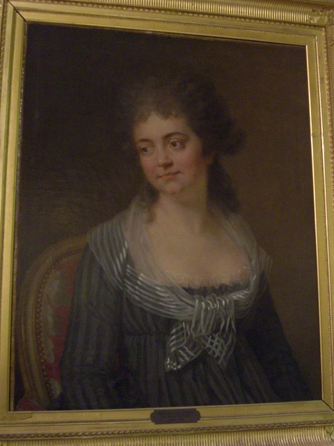 Portrait de Marie Bureau, épouse de Claude-Nicolas Ledoux, Ecole française du XVIIIe – Musée Carnavalet, Paris
