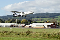 Air New Zealand Link ATR72-600 ZK-MVO NZ5689 ROT->WLG dep ROT