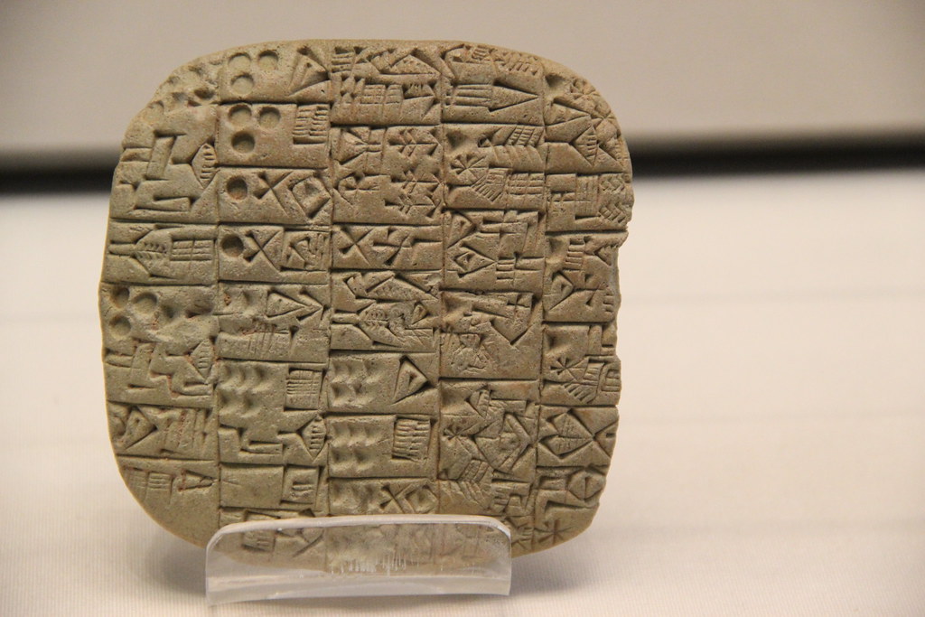 Sumerian Cuneiform Clay Tablet