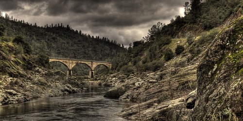 ca bridge northerncalifornia landscape cool hdr americanriver