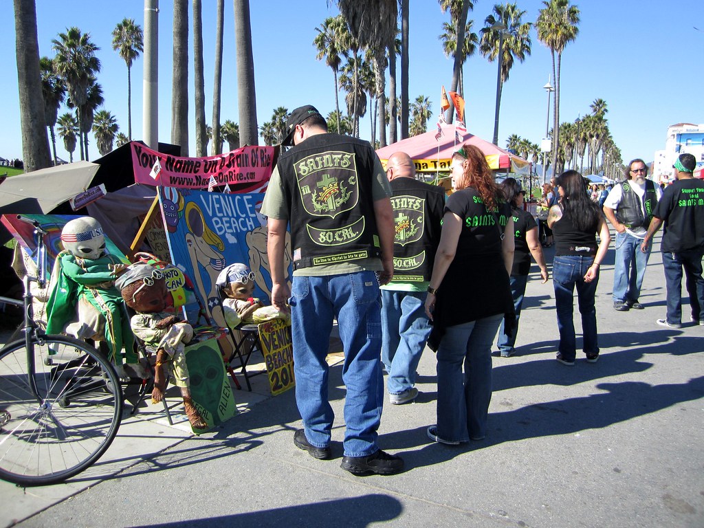 MOTORCYCLE CLUB VENICE BEACH CALIFORNIA NOV 26, 2011 037 | Flickr