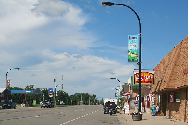 Main Street in Remer