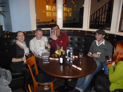 Artists and academics mingle