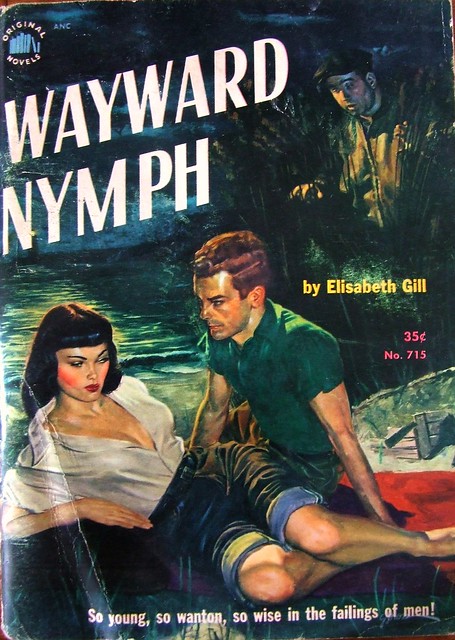 Wayward Nymph - Original Novels - No 715 - Elisabeth Gill - 1952.