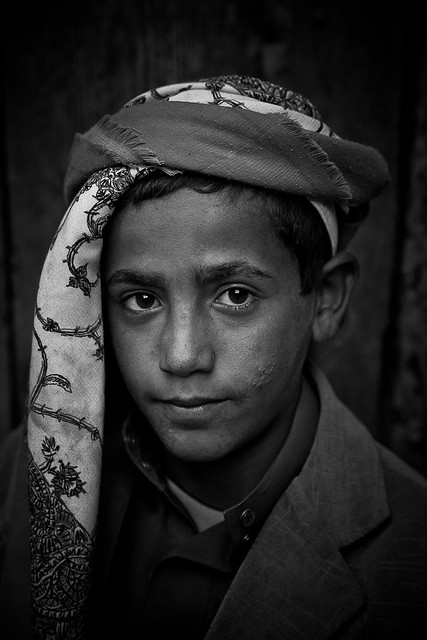 portrait of a boy in hababa-yemen-mountain haraz-اليمن