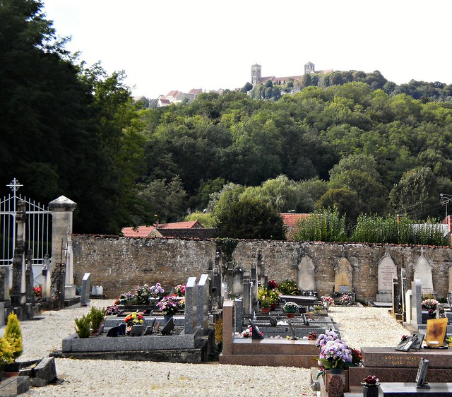 Cemetery of Saint-Pere, Burgundy, France