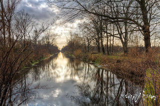 Deurnes Canal in winter