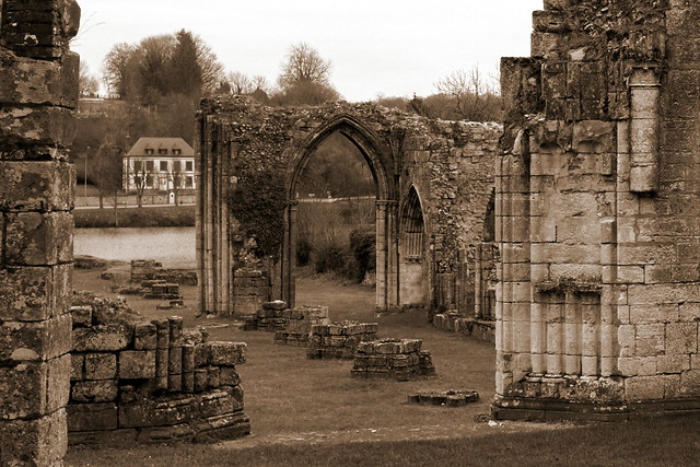 Ruines de l'Abbaye de St-Evroult - Orne