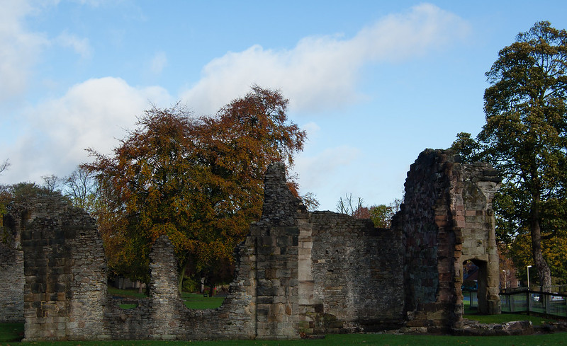 Dudley priory ruins