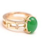 翡翠（ひすい）のリング   Jadeite　Ring