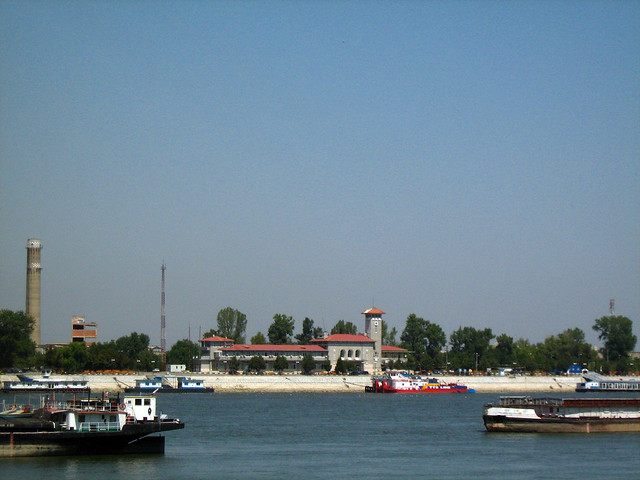 Gara fluvială Dunarea Giurgiu România 2008 Речна гара Дунав Гюргево Румъния