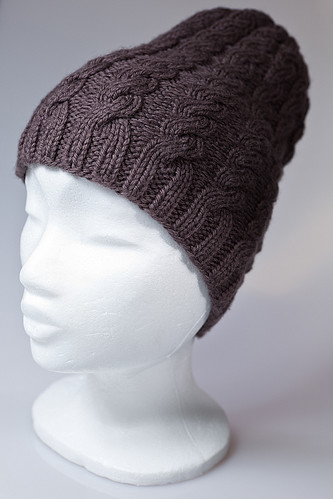 Knitted hat with braids | by ingahelene