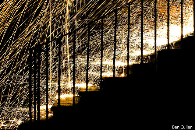 Wire Wool Spinning