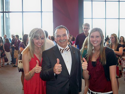 04-15-11 Handing out Aggie Rings on Ring Day