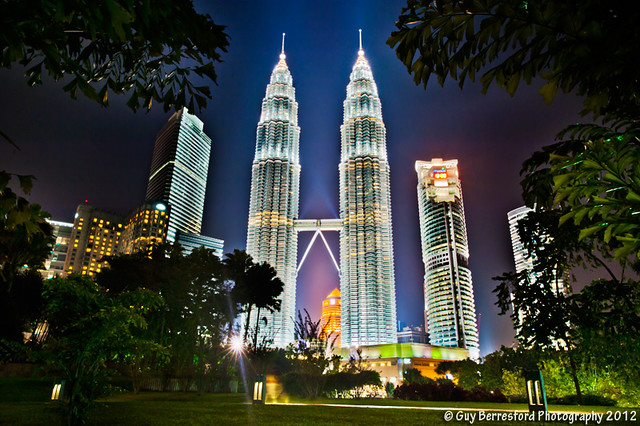 The Petronas Twin towers, Kuala Lumpur, Malaysia