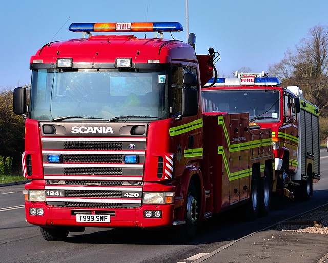 South Wales Fire & Rescue Service Scania 420 Wrecker