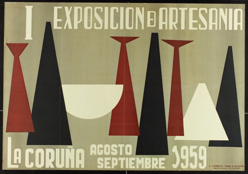 I Exposición de Artesanía : La Coruña, agosto septiembre 1959