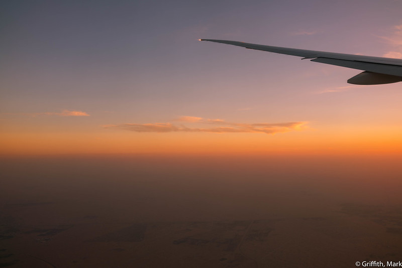 Winging over Dubai