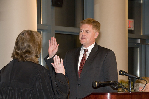 Administration of Oath - John C. Cook, Braddock District | Flickr