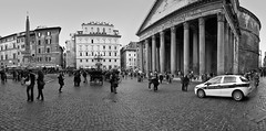 Panoramic view of Pantheon during Midday