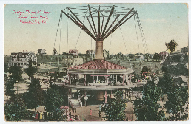 Captive Flying Machine, Willow Grove Park, ca. 1905