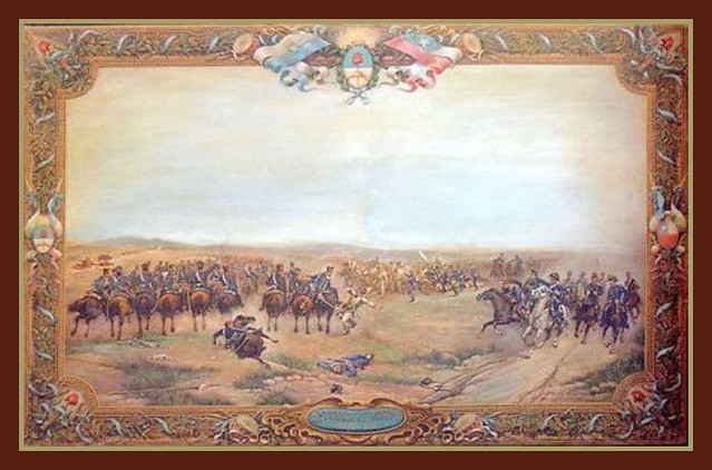 la Batalla de Maipú, version de Julio Fernandez Villanueva