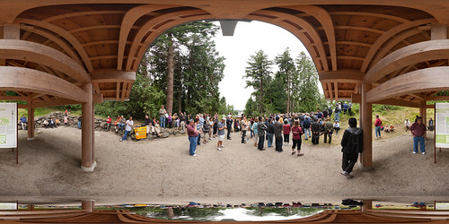 Dedicating the Bainbridge Island Japanese American Exclusion Memorial, Frame 4 by Garret Veley, Another cool feature of the Bainbridge Island Japanese American Exclusion Memorial is this beautiful