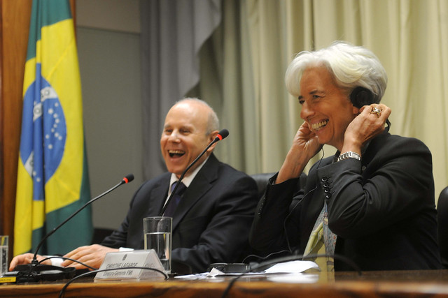 2011 IMF Managing Director visits Brazil