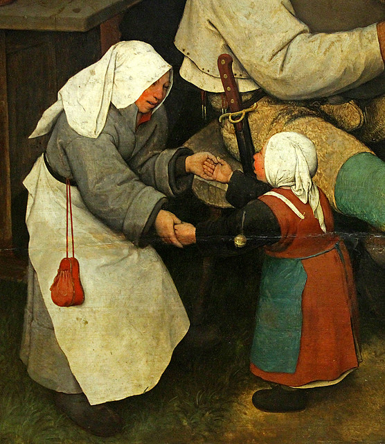 Bruegel the Elder, Peasant Dance, detail 1