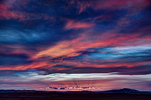 Laramie Valley Sunset by turbguy - pro, sunset wyoming laramie