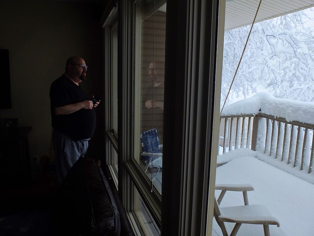 Michael Looks at Snow, February 04, 2012