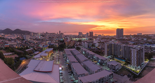 road new city travel blue light sunset sea sky panorama orange holiday color building tourism beautiful skyline architecture night river dark landscape thailand fire town high twilight focus colorful asia cityscape place bokeh traditional famous culture royal grand landmark scene palace thai land asean chonburibeautiful