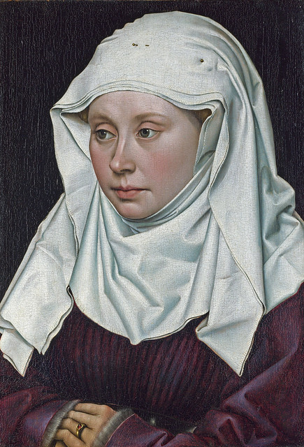 Robert Campin - Portrait of a woman (1435)