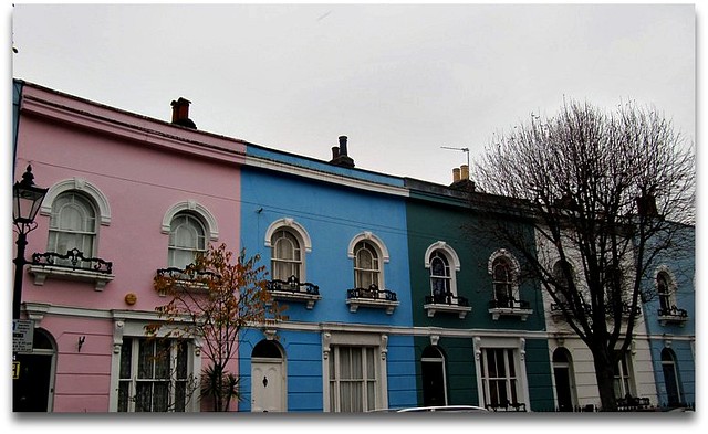 Colourful Street, Kentish Town.