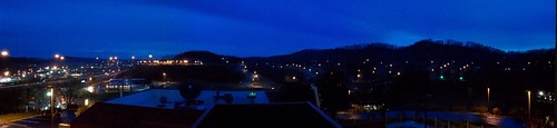 panorama night bristol landscape virginia ryanwaldon