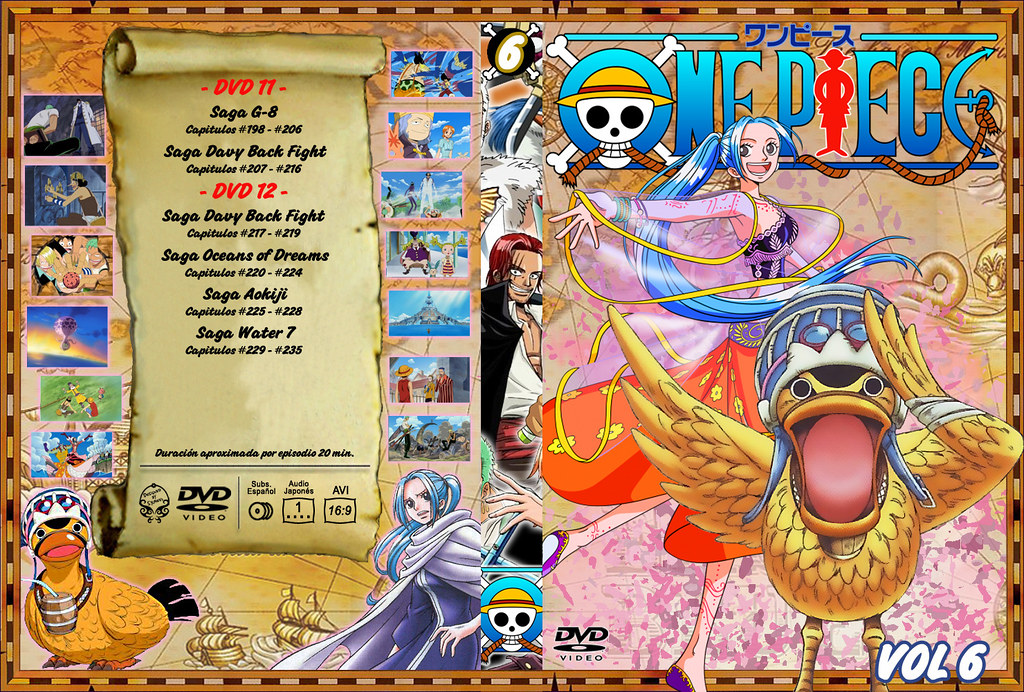 Caratula One Piece Vol 06 By Sylpheel Sylpheel Flickr