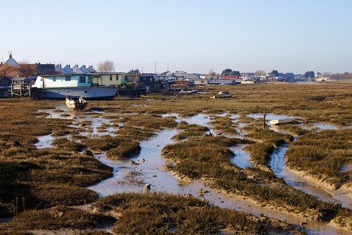Mudflats and houseboats | by Adam Tinworth