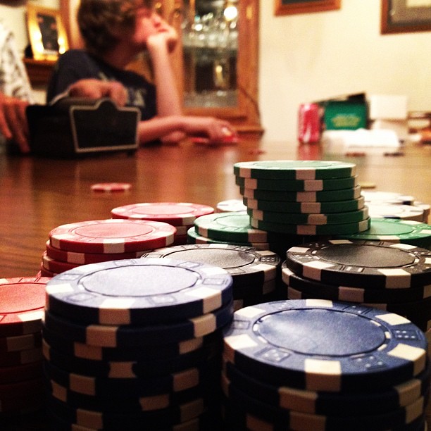 Poker w Family - I won