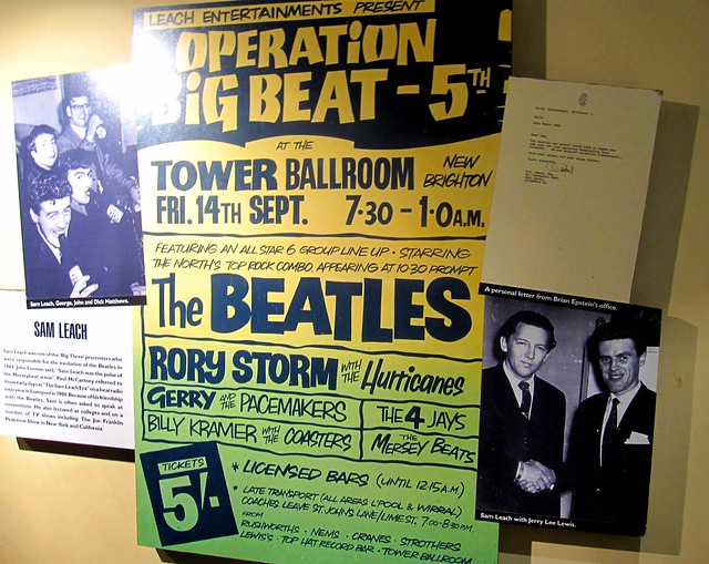 Early Beatles concert poster. You got a lot of acts for your money then !!