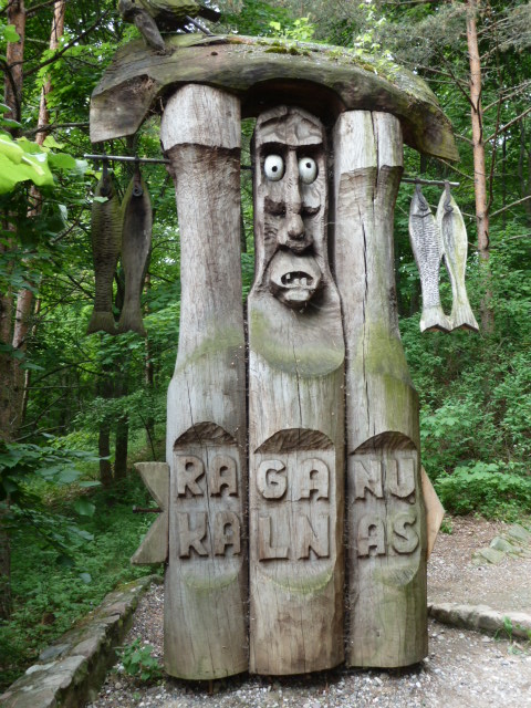 Lithuania, Curonian Spit, Hill of Witches, Sculpture by Mary Warren 20.8 Million Views