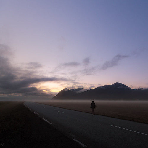 Nightless by haelio, As is the case in the Icelandic summer, the Sun never strays far below the horizon leaving the summe
