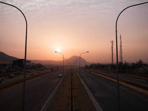 africa road morning sun sunrise highway time westafrica nigeria 60mm afrique abuja photospecs asorock federalcapitalterritory