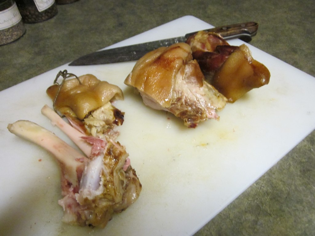 Greens With Smoked Ham Hocks